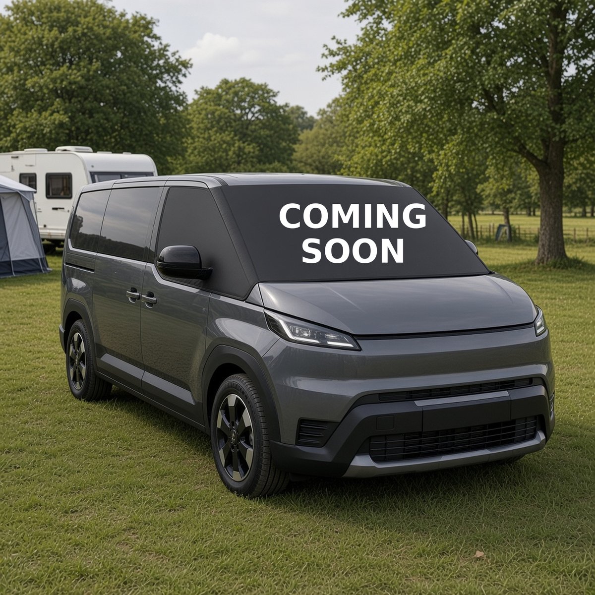 Illustrative image - Kia PV5 thermal screen cover, coming soon